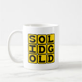 Solid Gold, Internet Meme Kaffeetasse (Links)