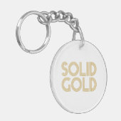 SOLID GOLD SCHLÜSSELANHÄNGER (Vorderseite links)