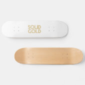 SOLID GOLD SKATEBOARD (Horizontal)
