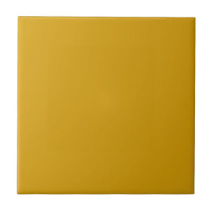 Solid Golden Orange Keramik Tile Fliese