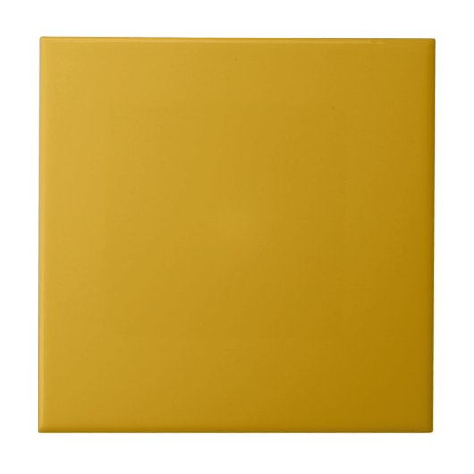 Solid Golden Orange Keramik Tile Fliese (Vorderseite)