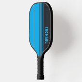 Solid grau und blau individuell anpassbar pickleball schläger (Links)