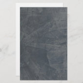 Solid Gray Briefpapier (Vorne/Hinten)