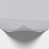 Solid Gray Geschenkpapier (Ecke)