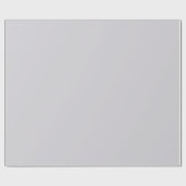 Solid Gray Geschenkpapier (Flach)