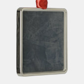 Solid Gray Silbernes Ornament (Rechts)