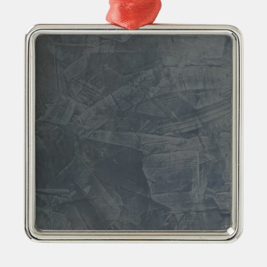 Solid Gray Silbernes Ornament (Vorne)