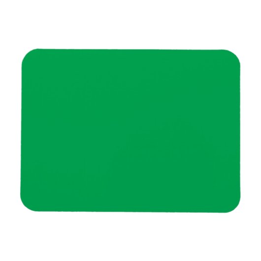 Solid Green Background  Magnet (Horizontal)