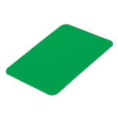 Solid Green Background  Magnet (Linke Seite)