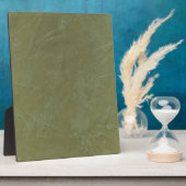 Solid Green Fotoplatte (Seite)