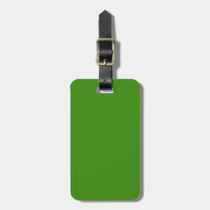 Solid Green Gepäckanhänger