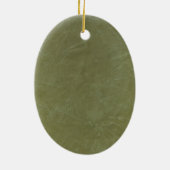 Solid Green Keramik Ornament (Hinten)