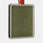 Solid Green Ornament Aus Metall (Rechts)