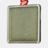 Solid Green Ornament Aus Metall (Links)