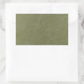 Solid Green Rechteckiger Aufkleber (Tasche)