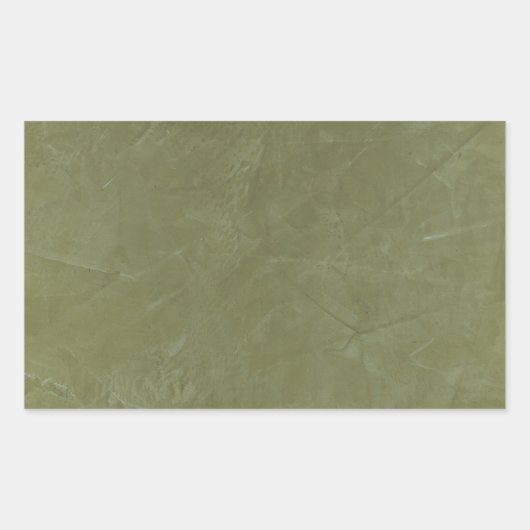 Solid Green Rechteckiger Aufkleber (Vorderseite)