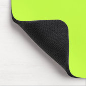 Solid, hell, Limon, grün Mousepad (Ecke)