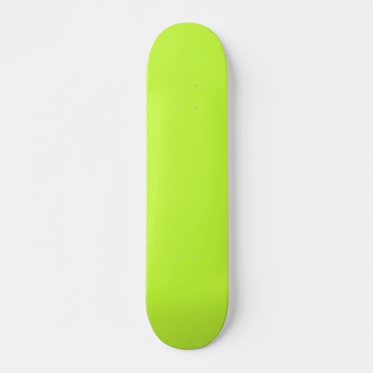 Solid, hell, Limon, grün Skateboard (Vorne)