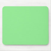 Solid hellgrüner Single gefärbt Mousepad (Vorne)