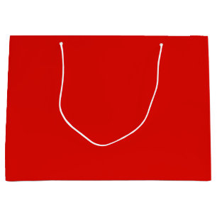Solid Holly Red Große Geschenktüte