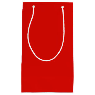 Solid Holly Red Kleine Geschenktüte