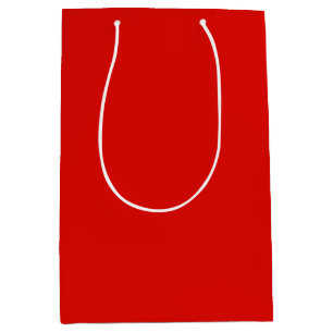 Solid Holly Red Mittlere Geschenktüte