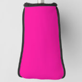 Solid Hot Pink Golf Headcover (Rotieren 90)