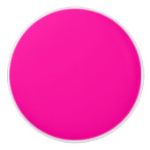 Solid Hot Pink Keramikknauf (Vorderseite)