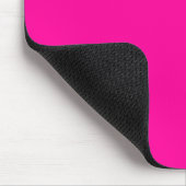 Solid Hot Pink Mousepad (Ecke)