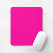 Solid Hot Pink Mousepad (Mit Mouse)