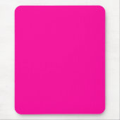 Solid Hot Pink Mousepad (Vorne)