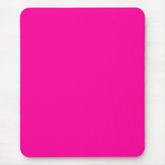 Solid Hot Pink Mousepad (Vorne)