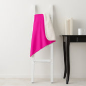 Solid Hot Pink Sherpadecke (Beispiel)