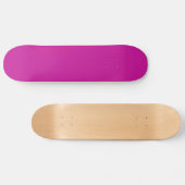 Solid-Hot-Pink-Skateboard Skateboard (Horizontal)
