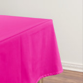 Solid Hot Pink Tischdecke (Beispiel)
