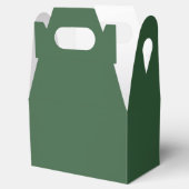 Solid Hunter Green Gevor Boxes Geschenkschachtel (Geöffnet)