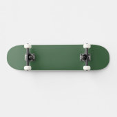 Solid Hunter Green Skateboard (Horizontal)
