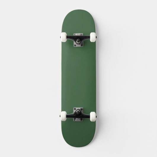 Solid Hunter Green Skateboard (Vorderseite)