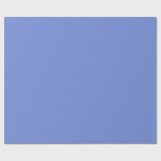 Solid Hydrangea Lila Pop Geschenkpapier (Flach)
