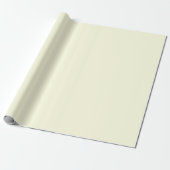 Solid Ivory Color Geschenkpapier (Ungerollt)