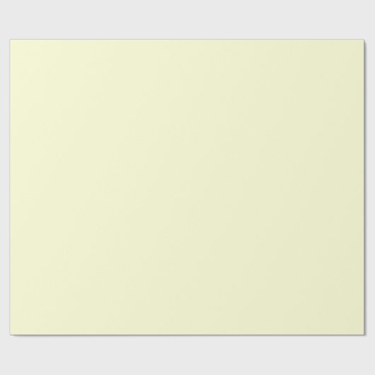 Solid Ivory Geschenkpapier (Flach)