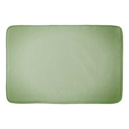 Solid Jade Green Celadon Badematte (Vorderseite)