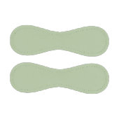 Solid Jade Green Celadon Baseball (Paneele)