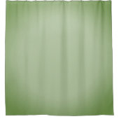 Solid Jade Green Celadon Duschvorhang (Vorderseite)