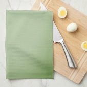 Solid Jade Green Celadon Geschirrtuch (Viertel Falte)