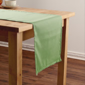 Solid Jade Green Celadon Großer Tischläufer (Beispiel)