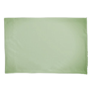 Solid Jade Green Celadon Kissenbezug