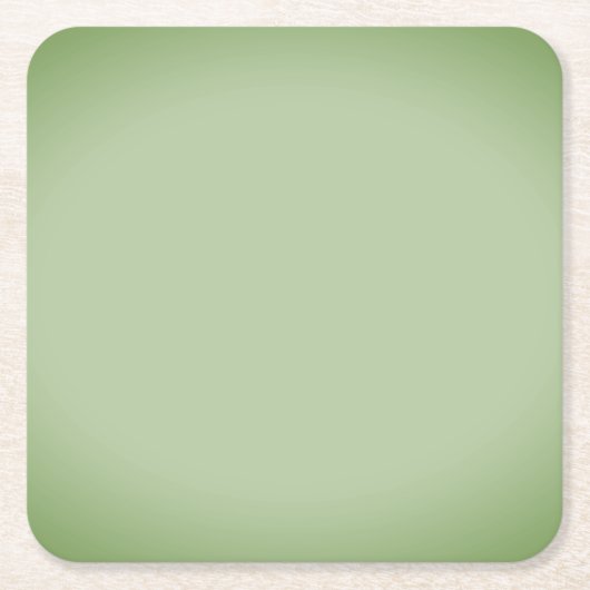 Solid Jade Green Celadon Rechteckiger Pappuntersetzer (Vorderseite)