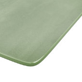 Solid Jade Green Celadon  Schneidebrett (Ecke)
