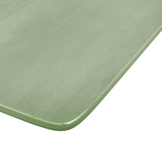 Solid Jade Green Celadon  Schneidebrett (Ecke)